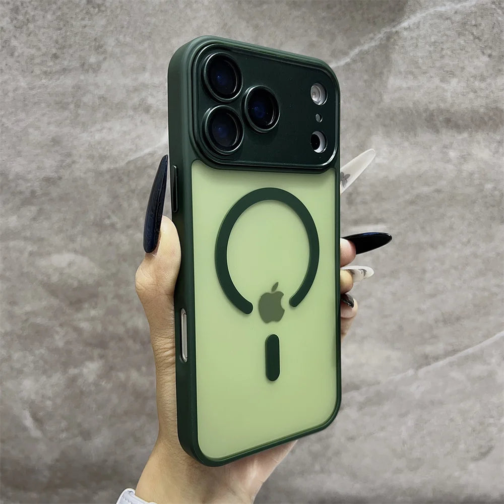 Matte Magnetic Translucent Phone Case