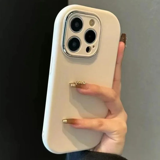 Cute Soft Silicone Candy Color Phone Case