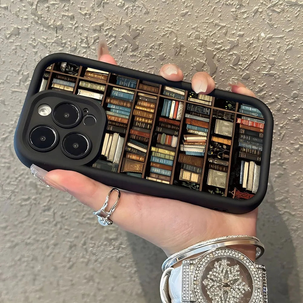 Book Shelf Pattern Phone Case