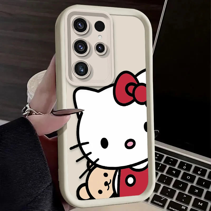 Cartoon Hello Kitty Case for Samsung