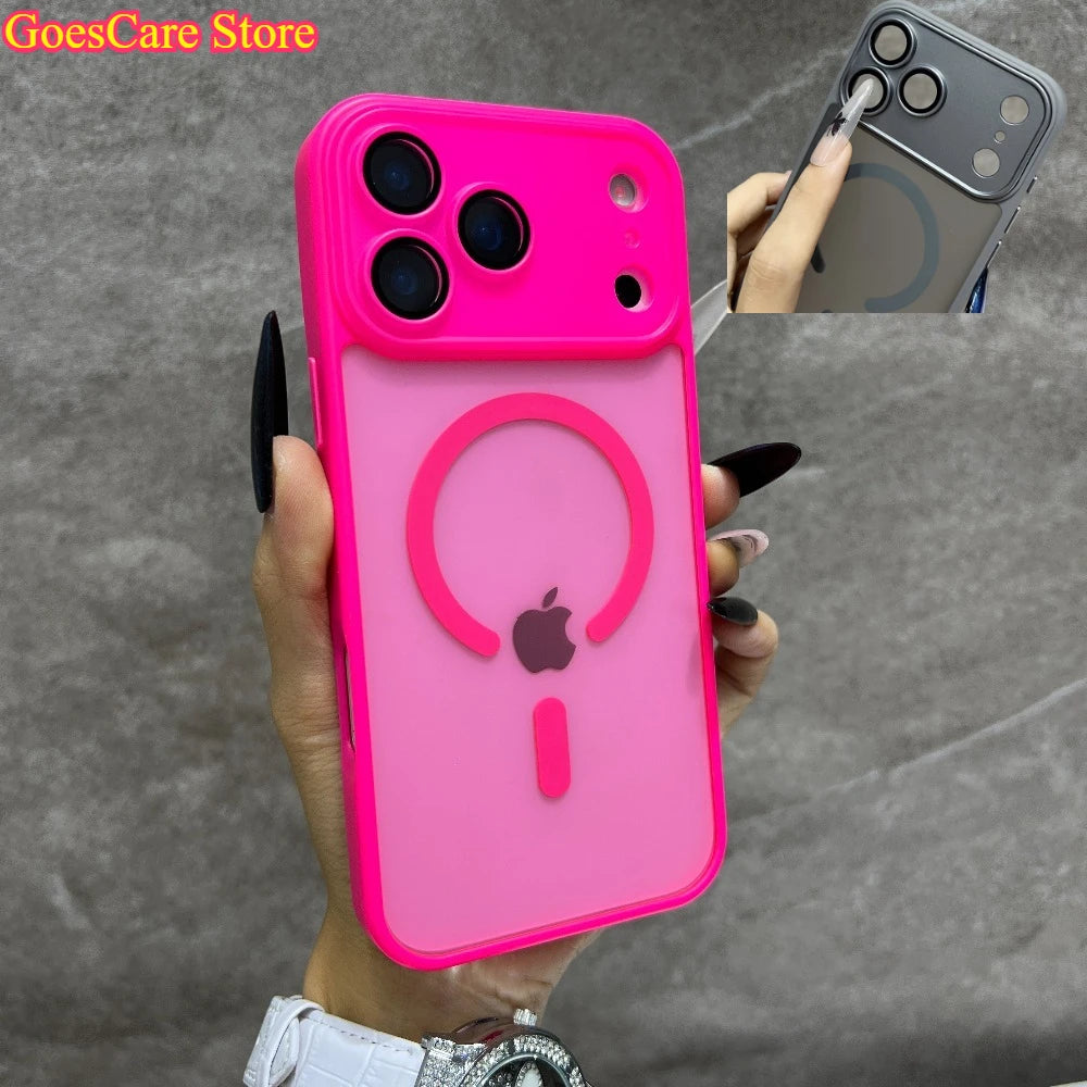 Matte Magnetic Translucent Phone Case