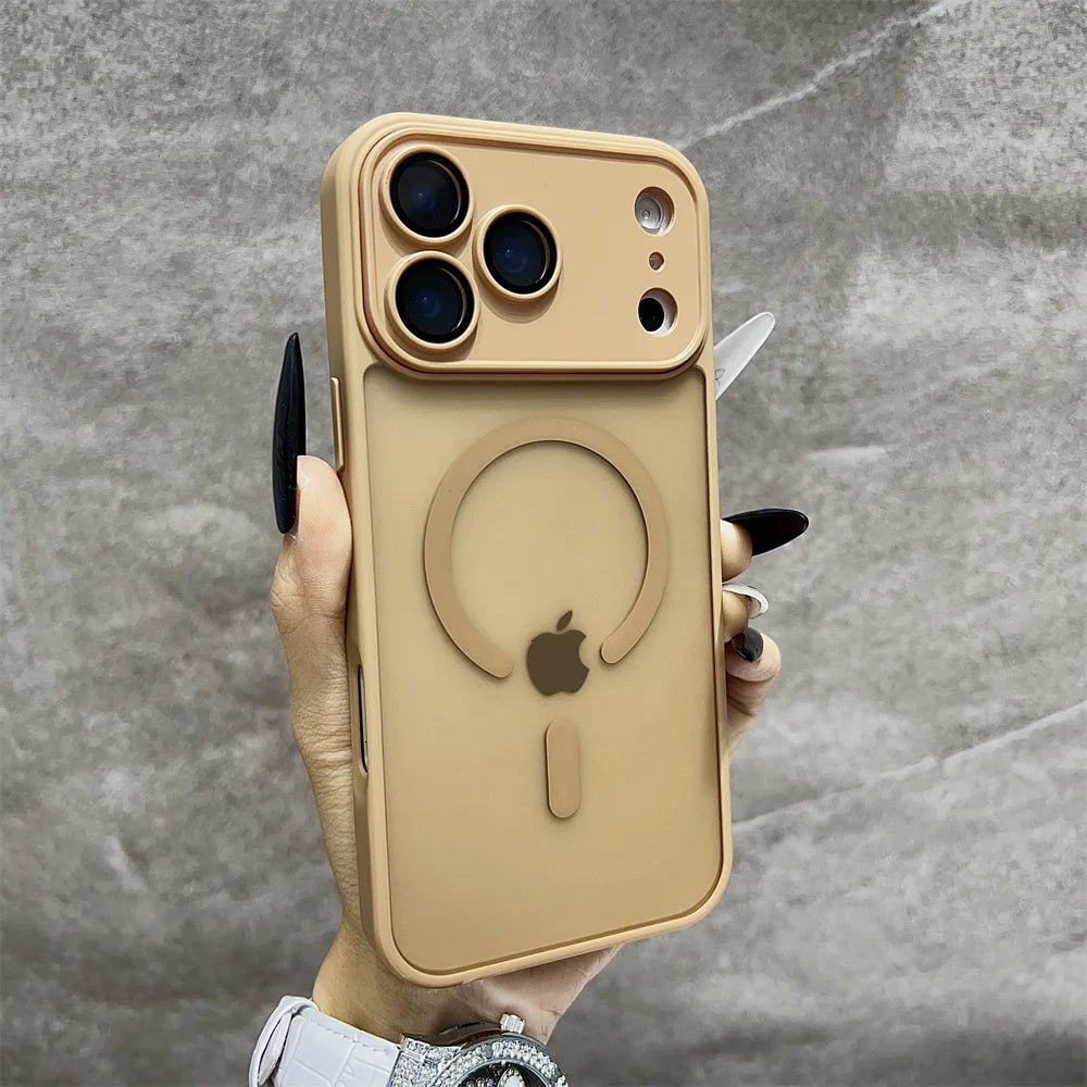 Matte Magnetic Translucent Phone Case
