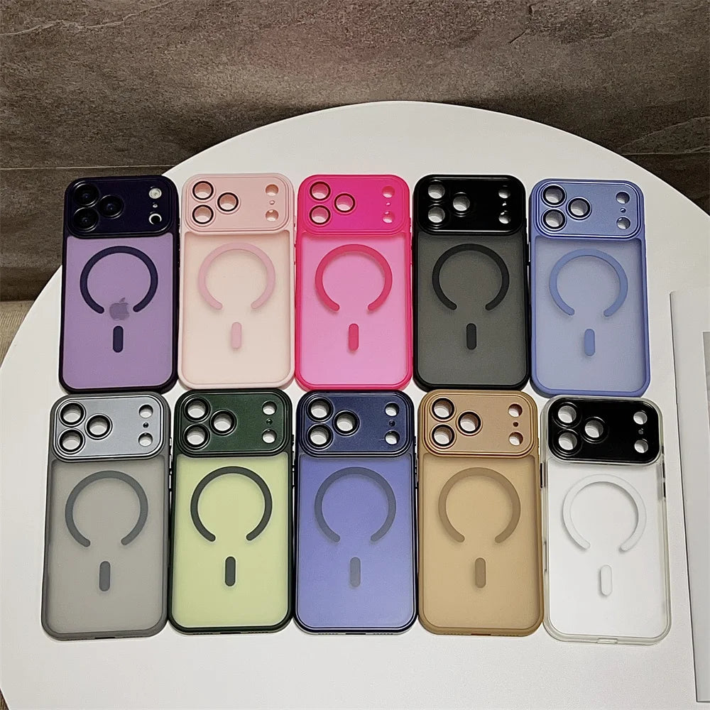Matte Magnetic Translucent Phone Case