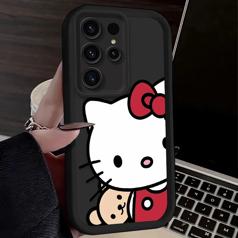Cartoon Hello Kitty Case for Samsung