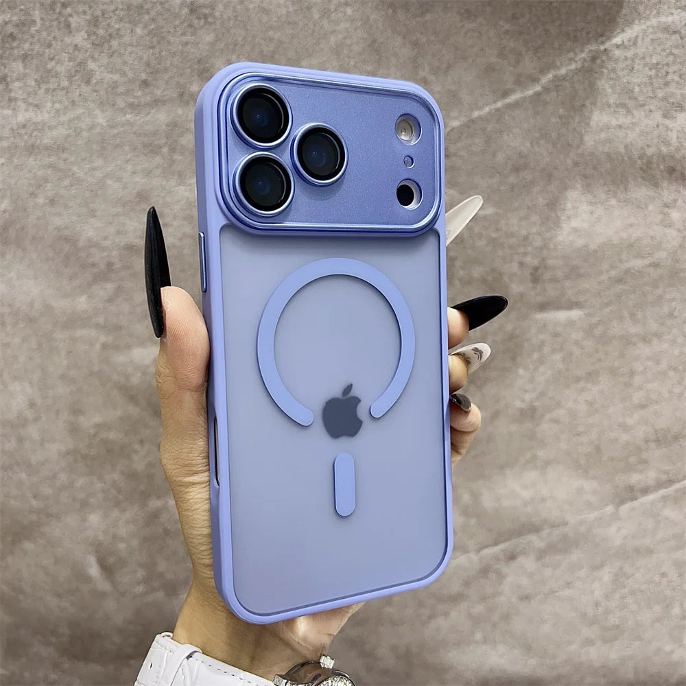 Matte Magnetic Translucent Phone Case