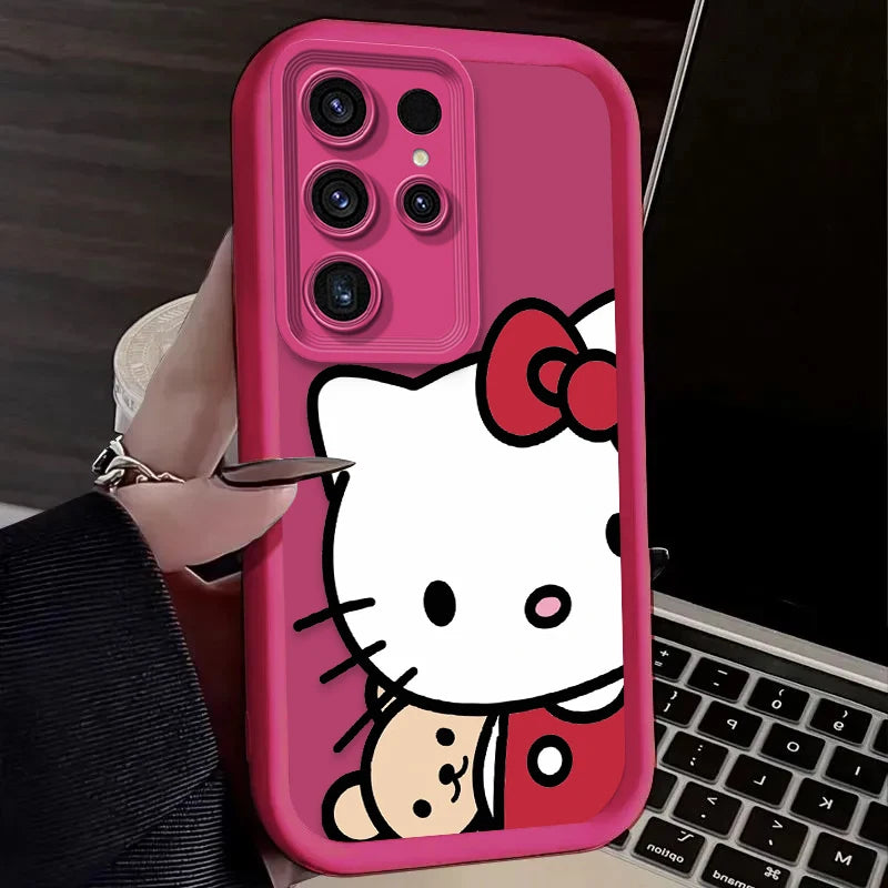 Cartoon Hello Kitty Case for Samsung