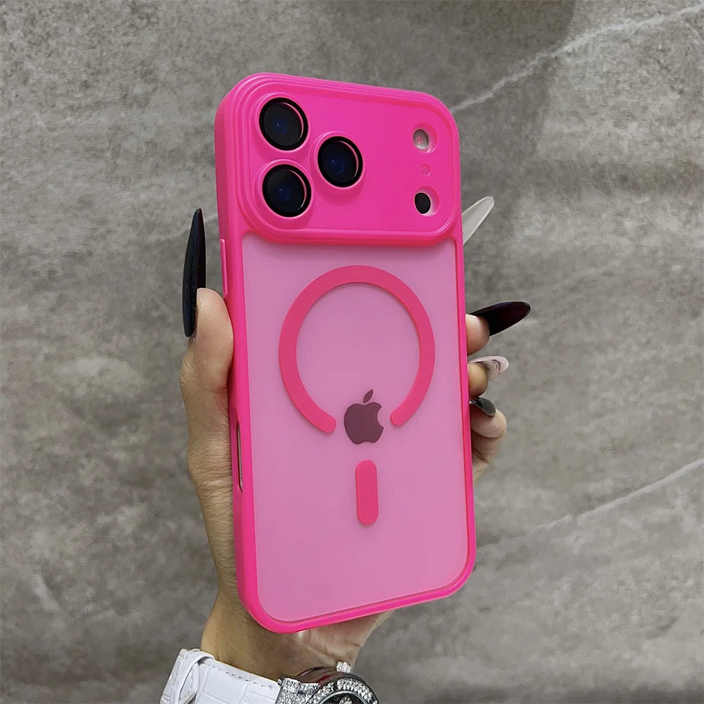 Matte Magnetic Translucent Phone Case