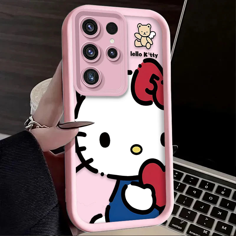 Cartoon Hello Kitty Case for Samsung
