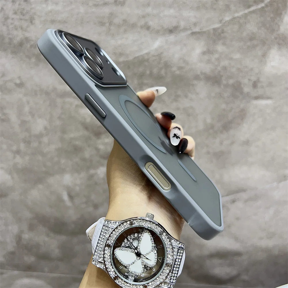 Matte Magnetic Translucent Phone Case