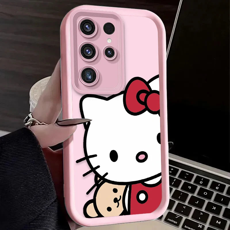 Cartoon Hello Kitty Case for Samsung