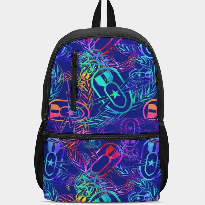 Print On Demand - Duo-Zip Backpack - "It's 5 o'clock Somewhere"